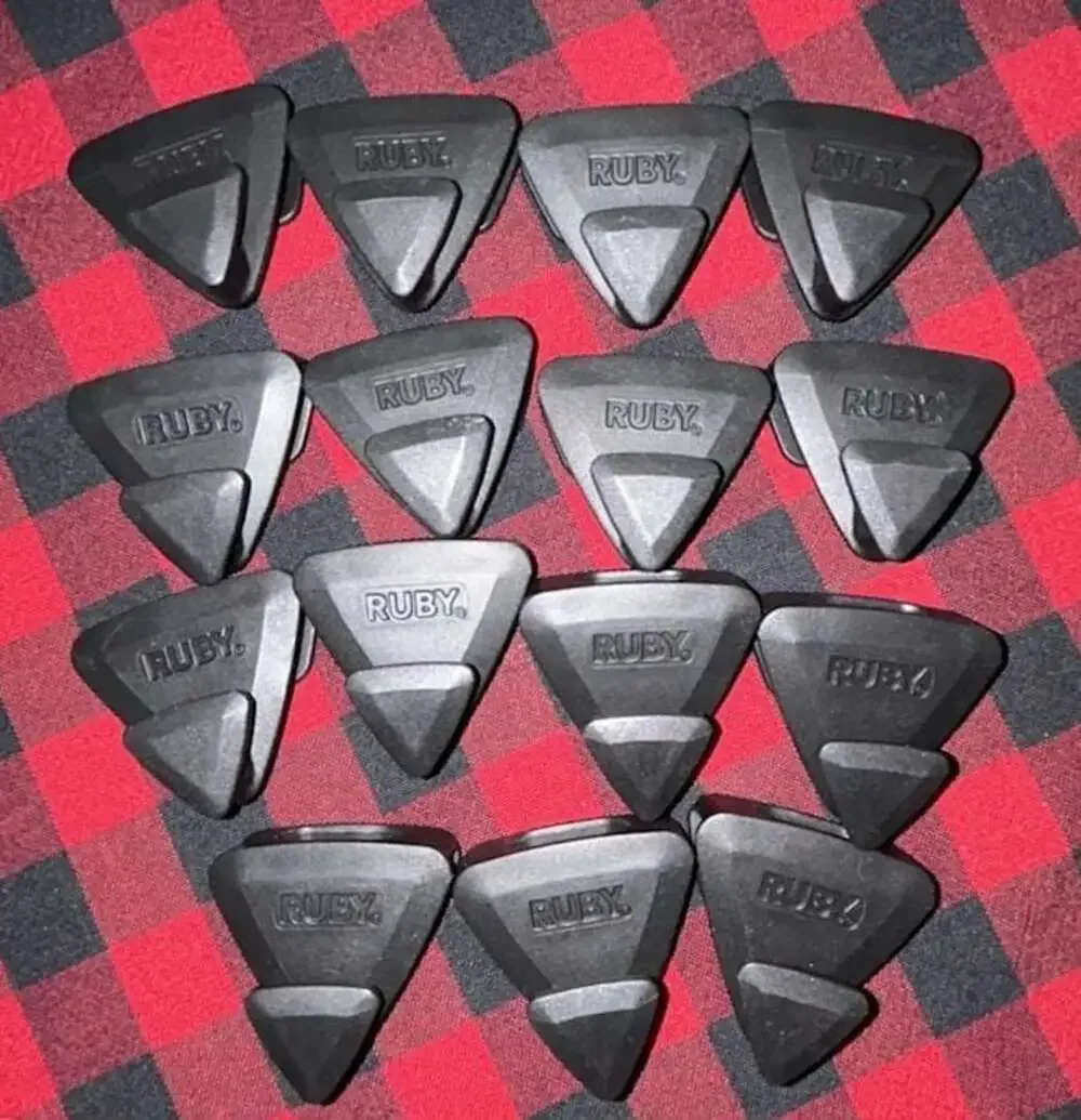 RUBY Space Triangles Closet Hanger Organizer Hooks - Set of 15